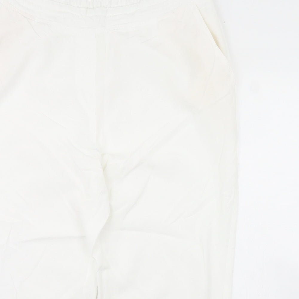 Label be Womens White   Trousers  Size 20 L30 in