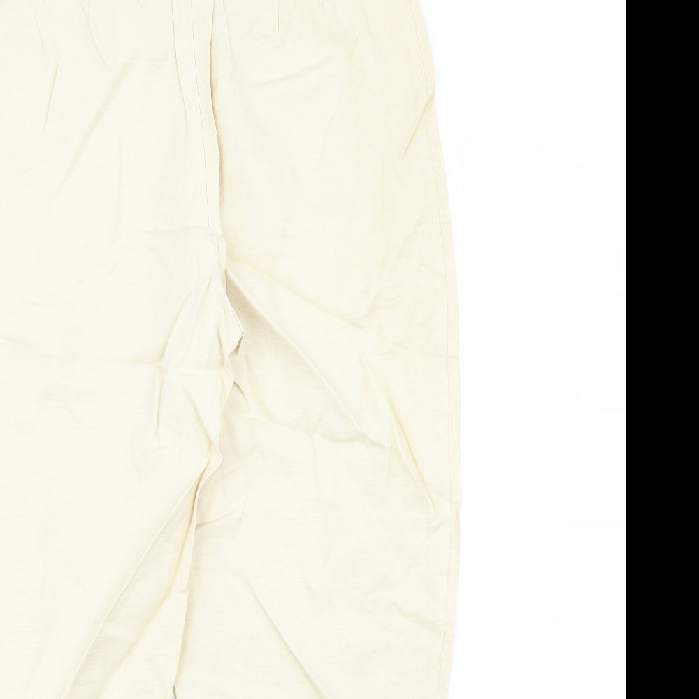 Preworn Womens Gold   Trousers  Size 30 in L29 in