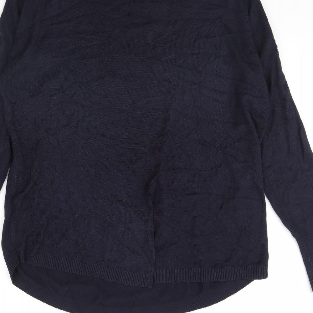 Oasis Womens Blue   Pullover Jumper Size S