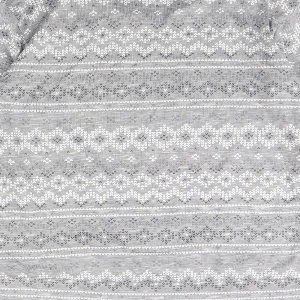 Dunnes Stores Womens Grey Striped  Pullover Jumper Size S