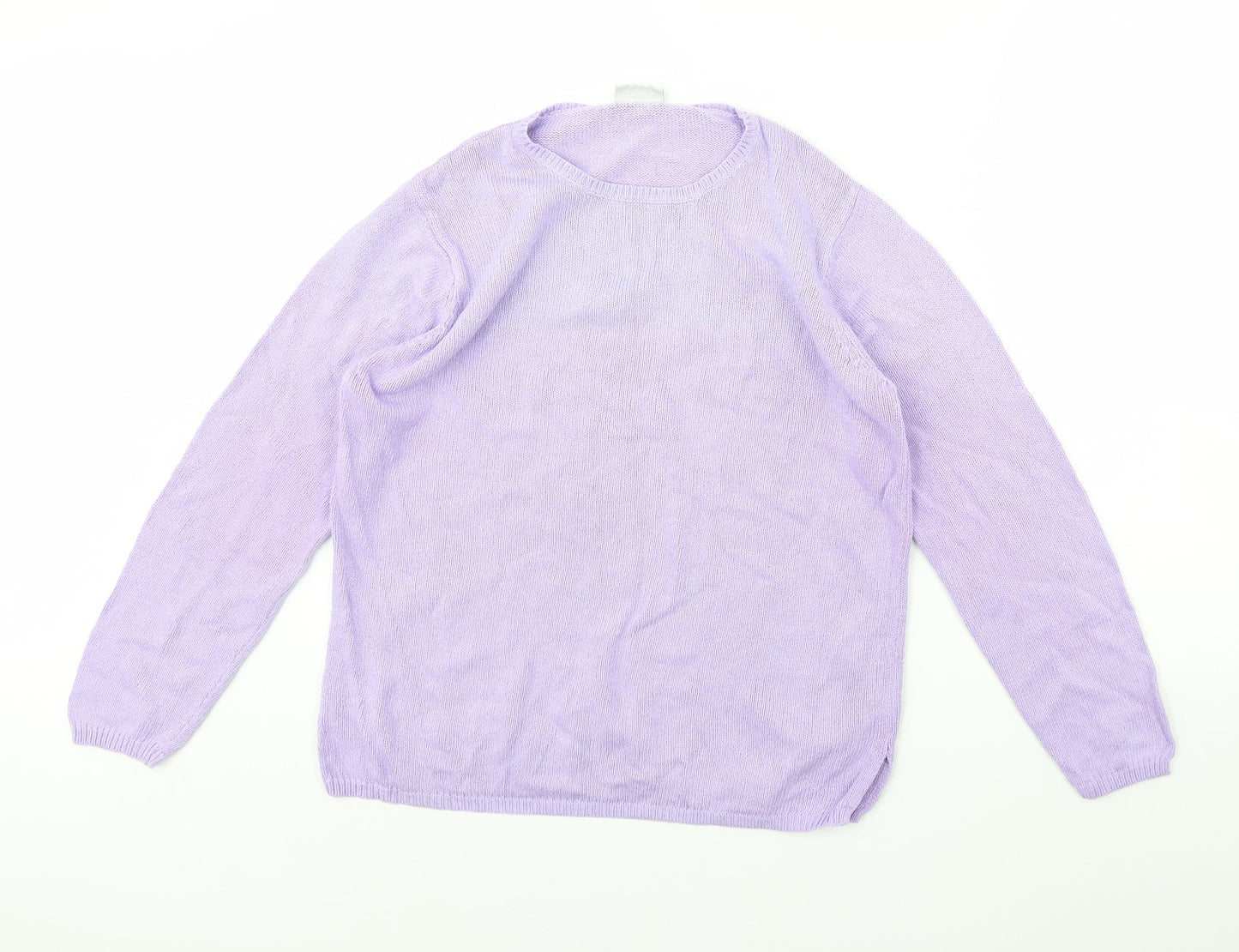 Joie De Vivre Womens Purple   Pullover Jumper Size S