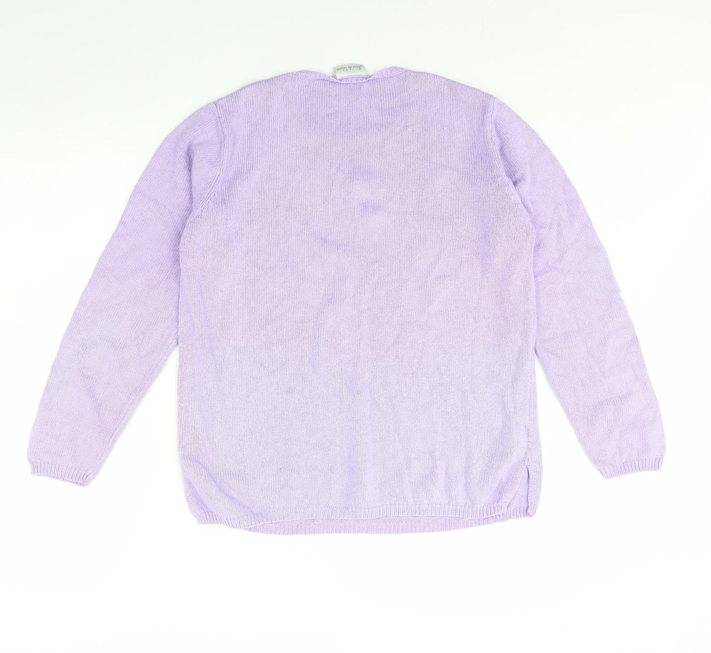 Joie De Vivre Womens Purple   Pullover Jumper Size S