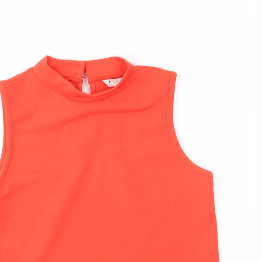 Matalan Girls Orange   Basic Blouse Size 10-11 Years
