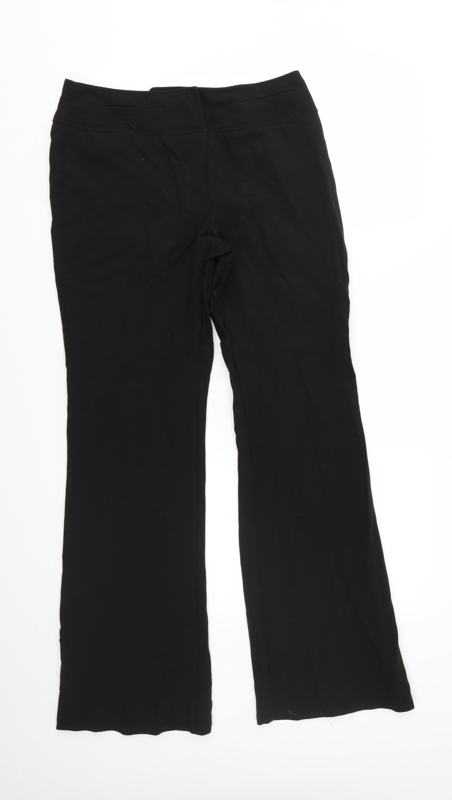 NEXT Womens Black   Trousers  Size 10 L31 in