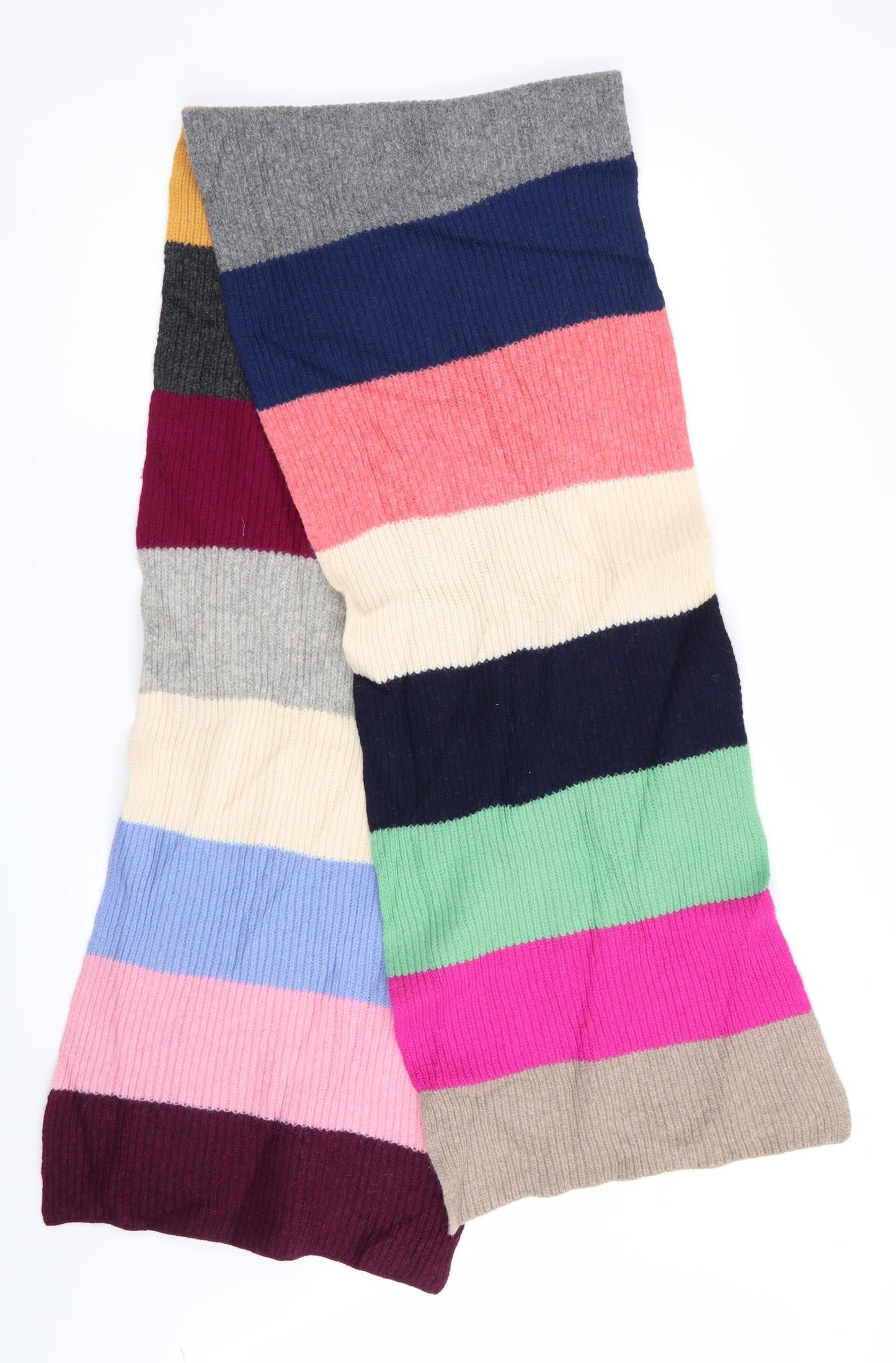 Preworn Womens Multicoloured Striped   Scarf