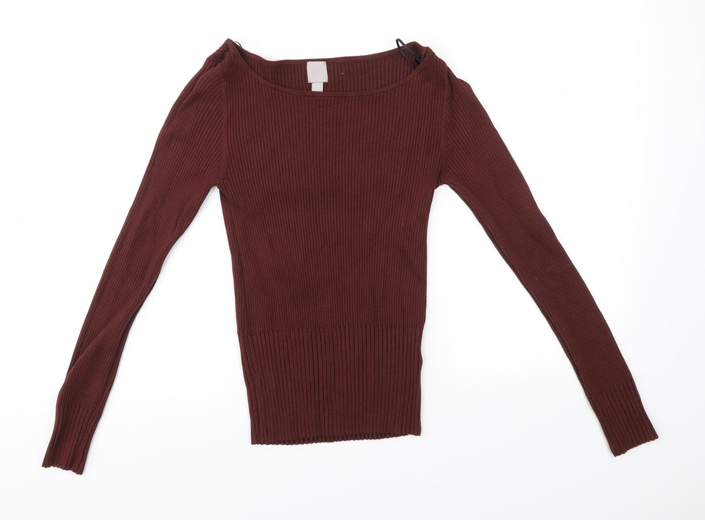H&M Womens Brown   Pullover Jumper Size S
