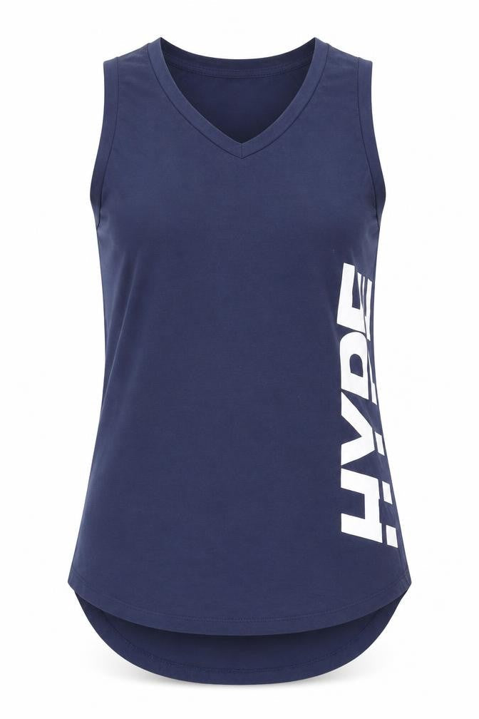 Hype Womens Blue   Basic T-Shirt Size 8