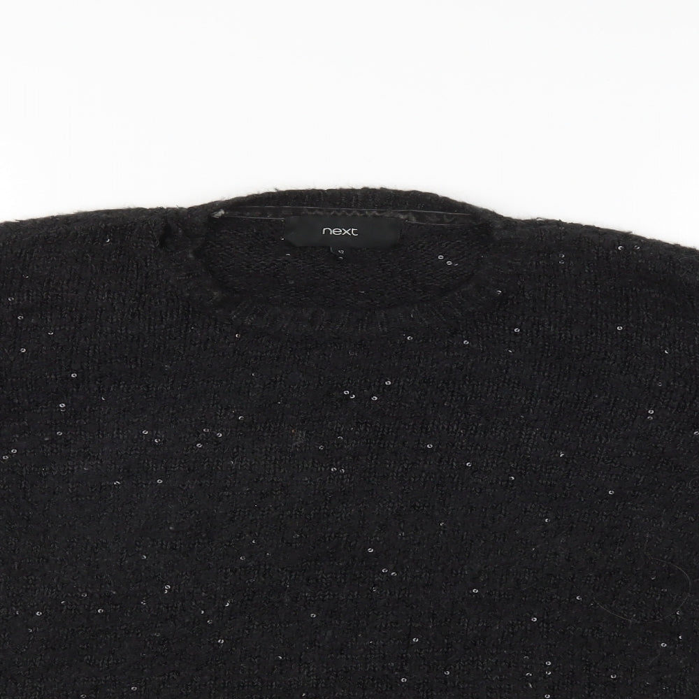 NEXT Womens Black   Pullover Jumper Size 12