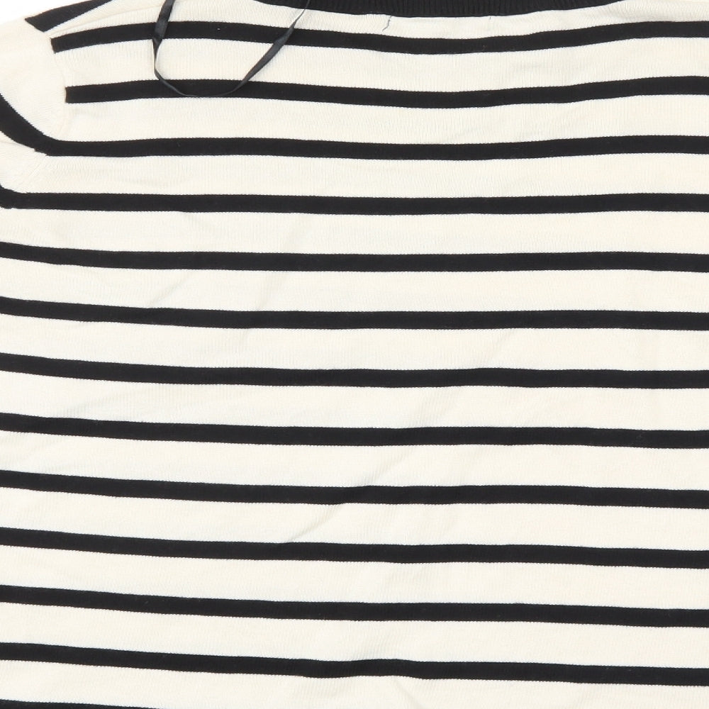 Brave Soul Womens Multicoloured Striped  Pullover Jumper Size 12