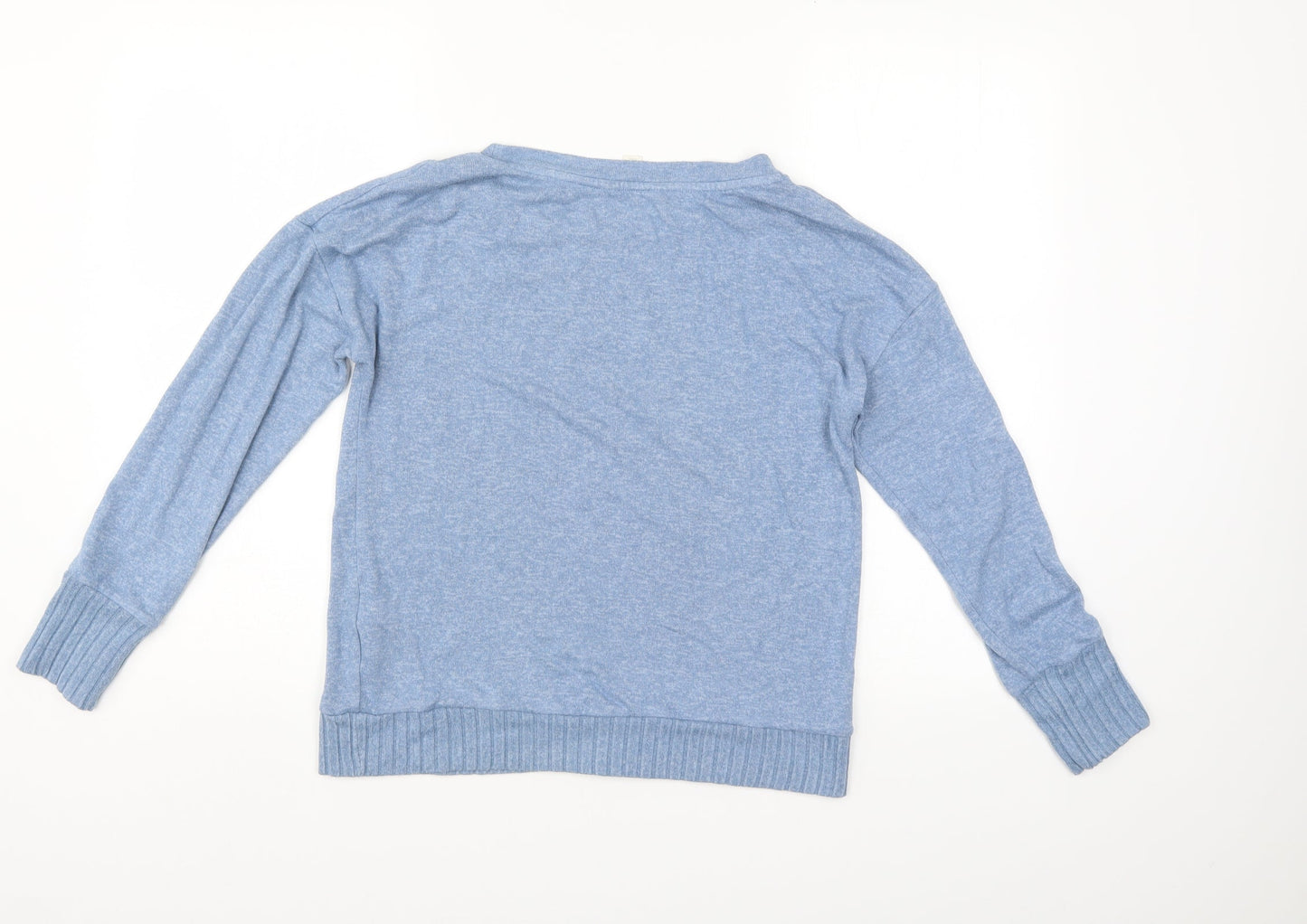 The Lounge Edit Womens Blue   Pullover Jumper Size 8