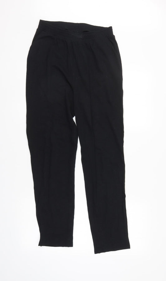 COSTWOLD COLLECTIONS Womens Black    Leggings Size S L29 in