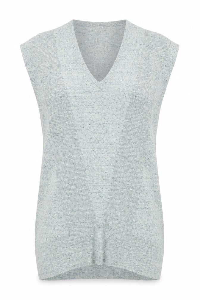 Warehouse Womens Green   Vest Jumper Size 8