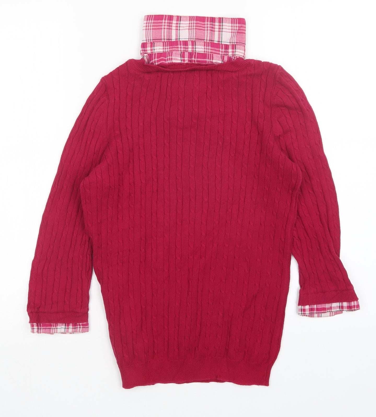 Debenhams Womens Pink   Pullover Jumper Size 10