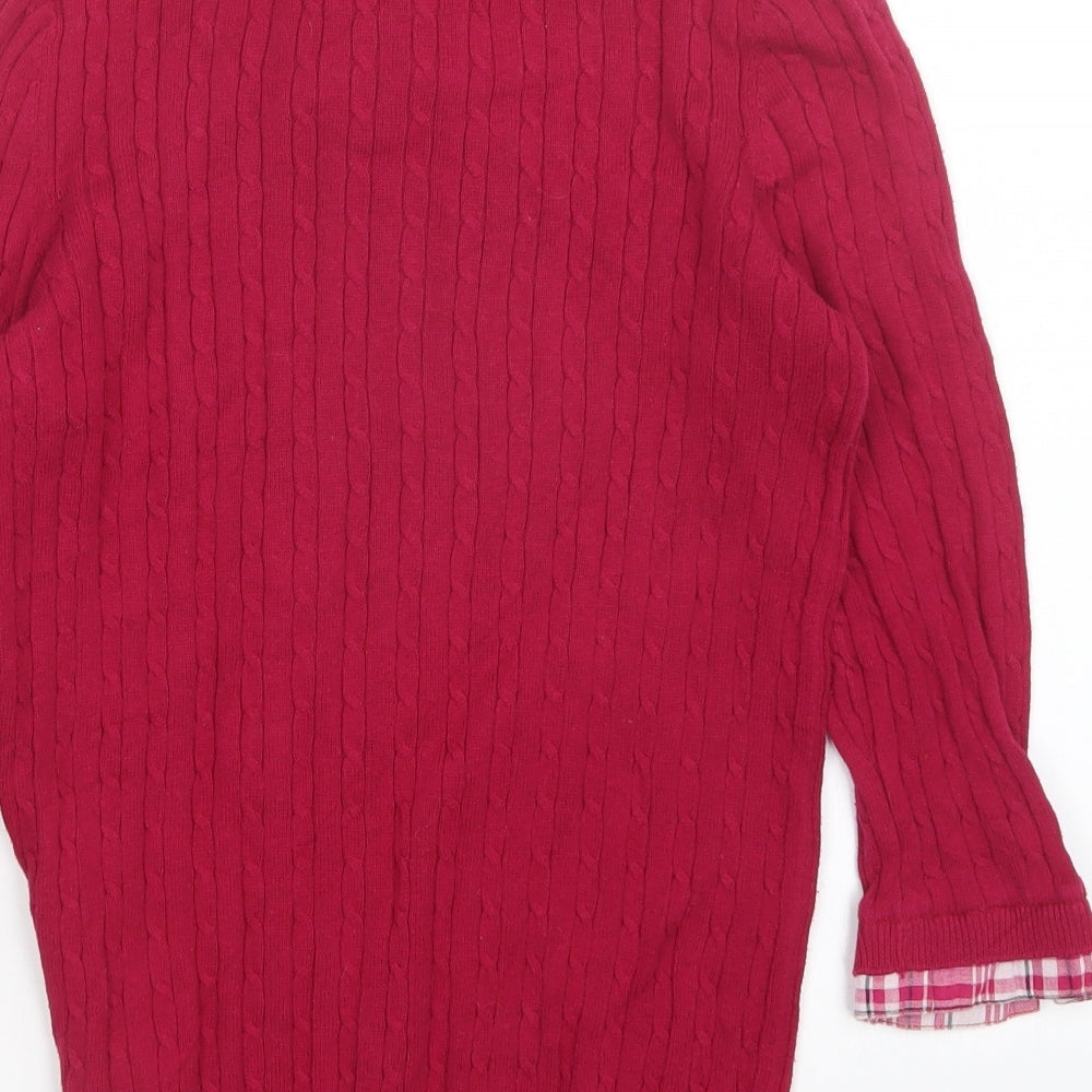 Debenhams Womens Pink   Pullover Jumper Size 10
