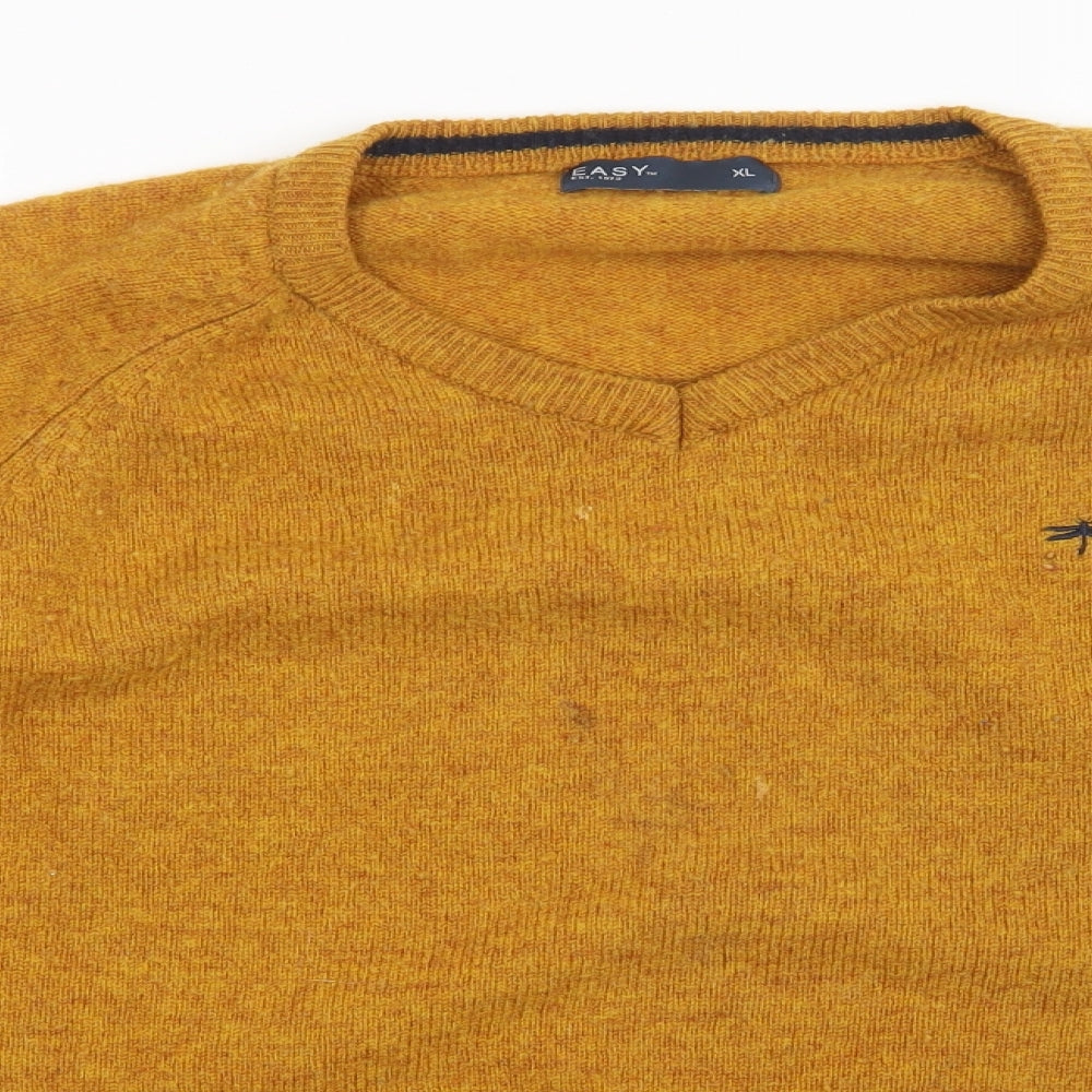 Matalan Womens Yellow   Pullover Jumper Size XL