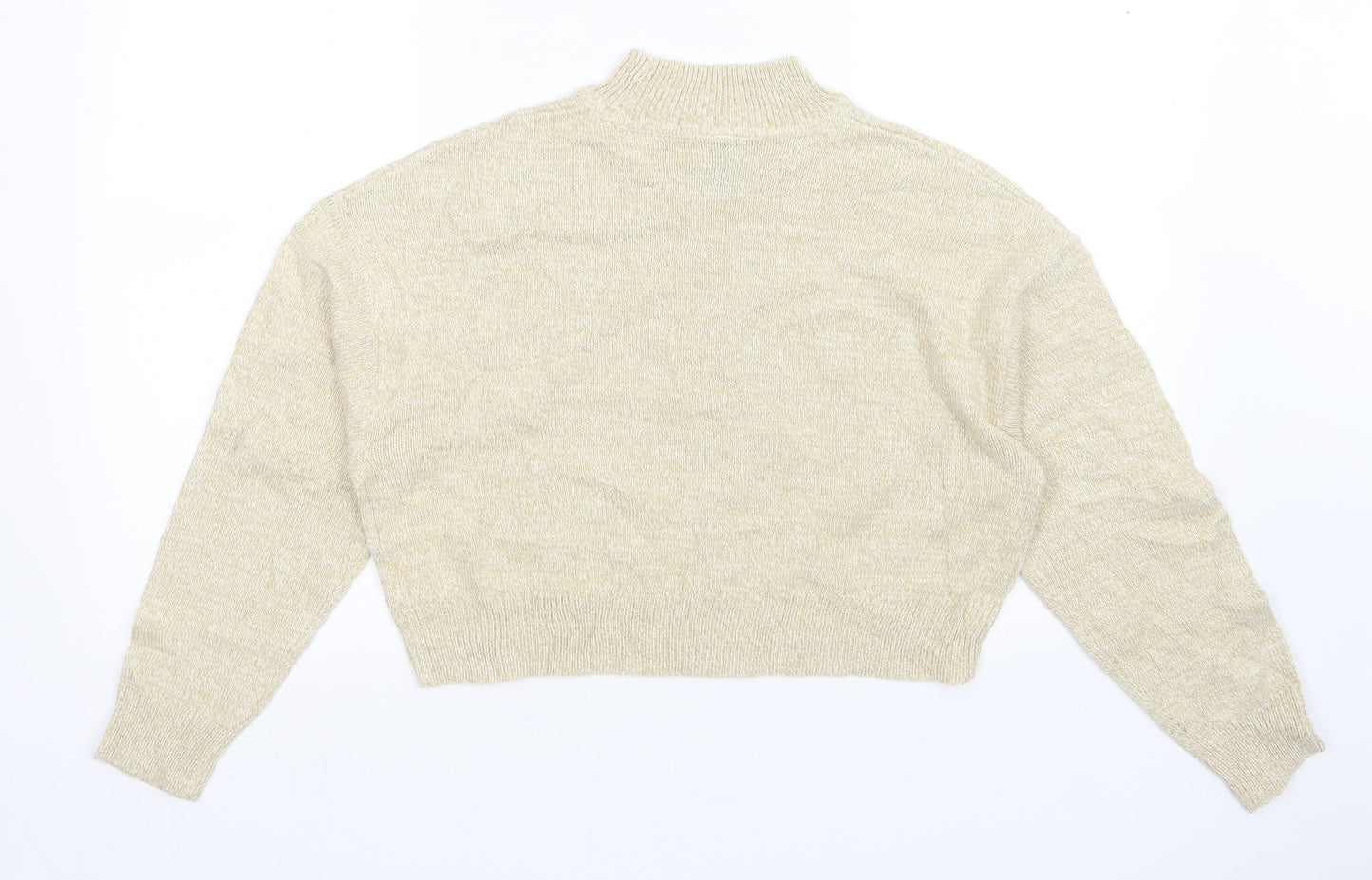H&M Womens Beige   Pullover Jumper Size S