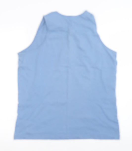 Matalan Womens Blue   Basic Tank Size M