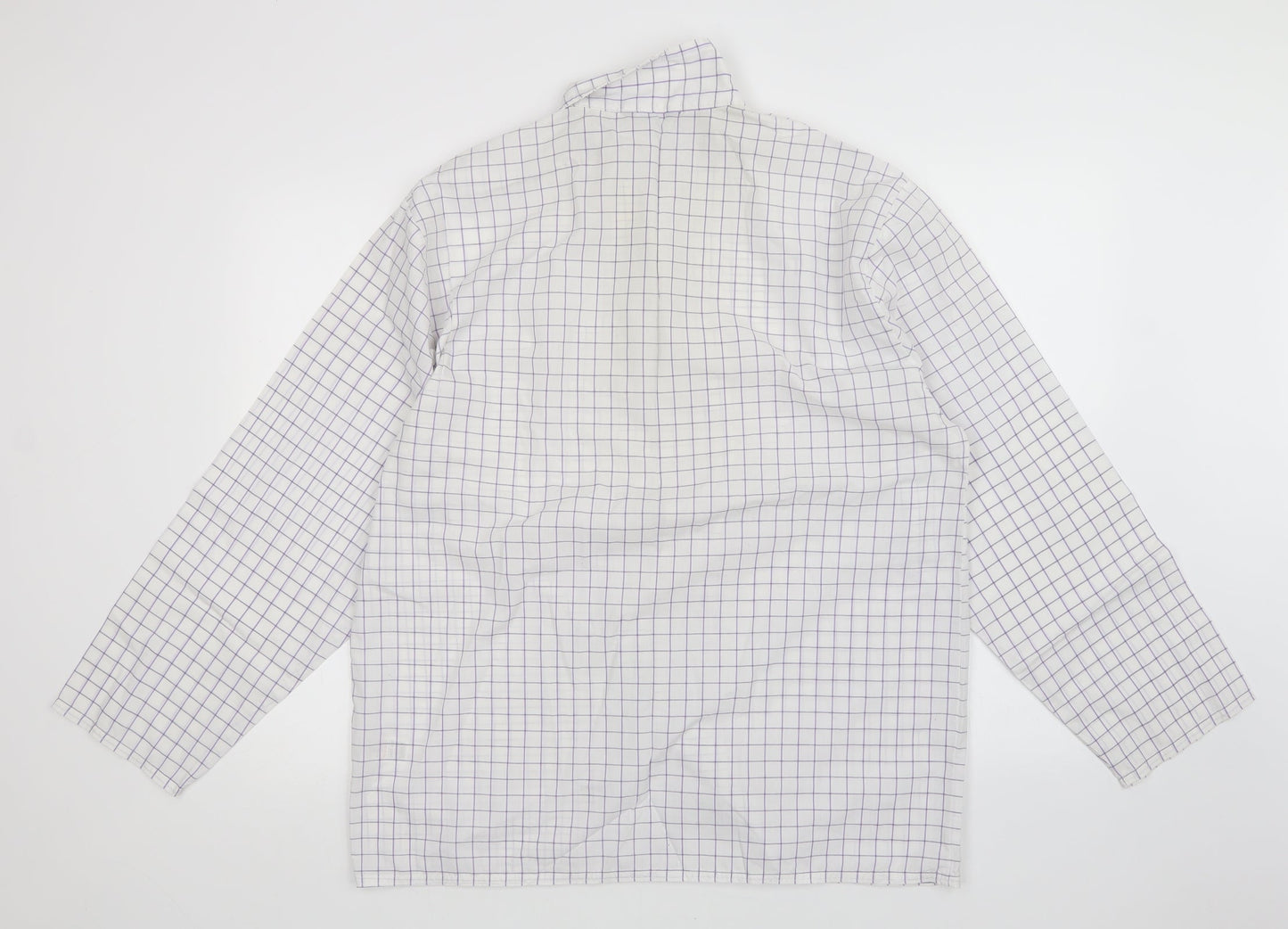 M&S Mens Multicoloured Check   Button-Up Size M
