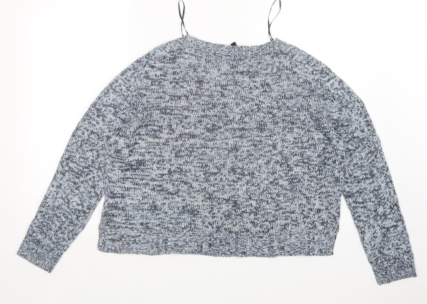 H&M Womens Blue   Pullover Jumper Size L