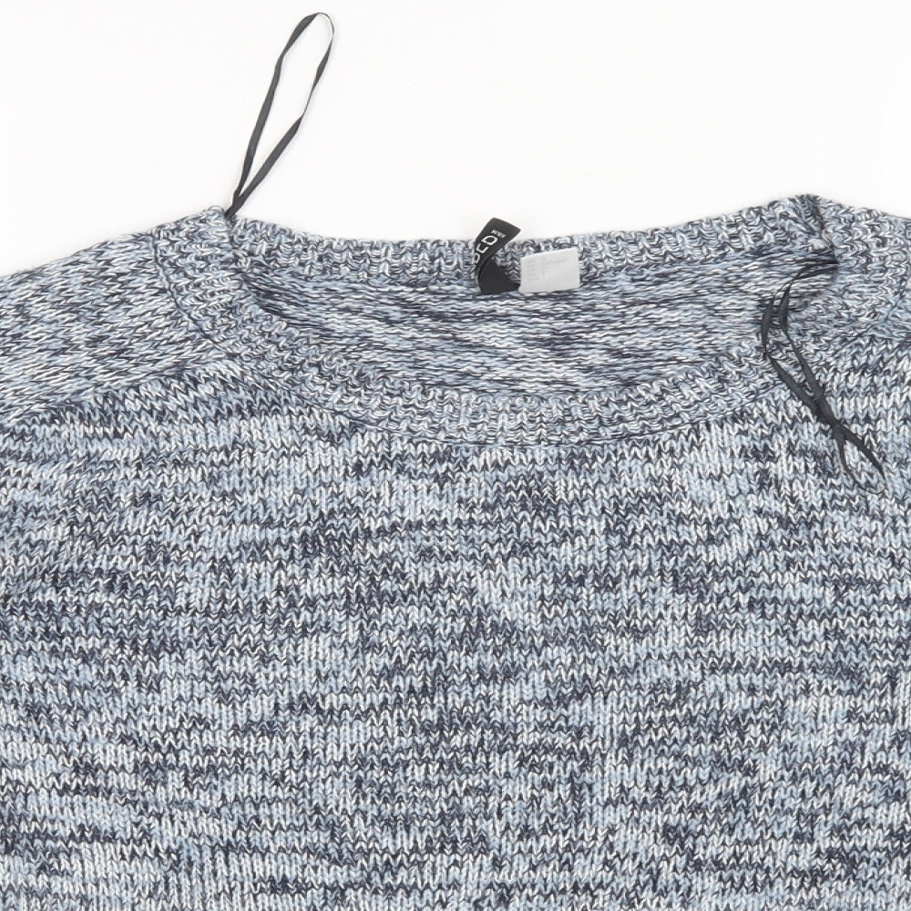 H&M Womens Blue   Pullover Jumper Size L