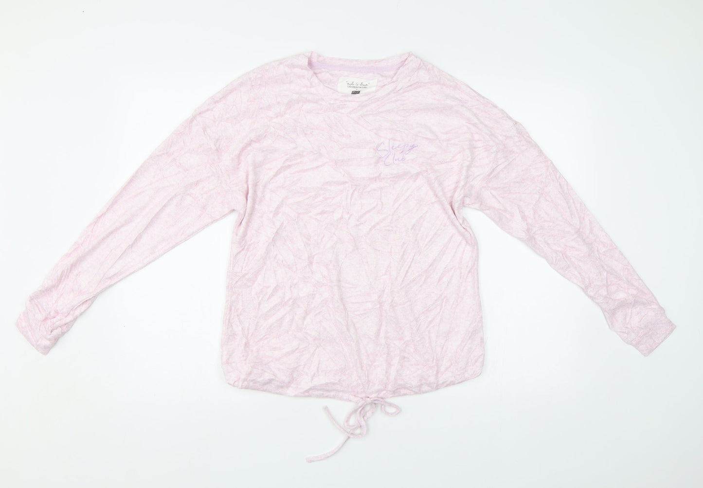 F&F Womens Pink   Top Pyjama Top Size S