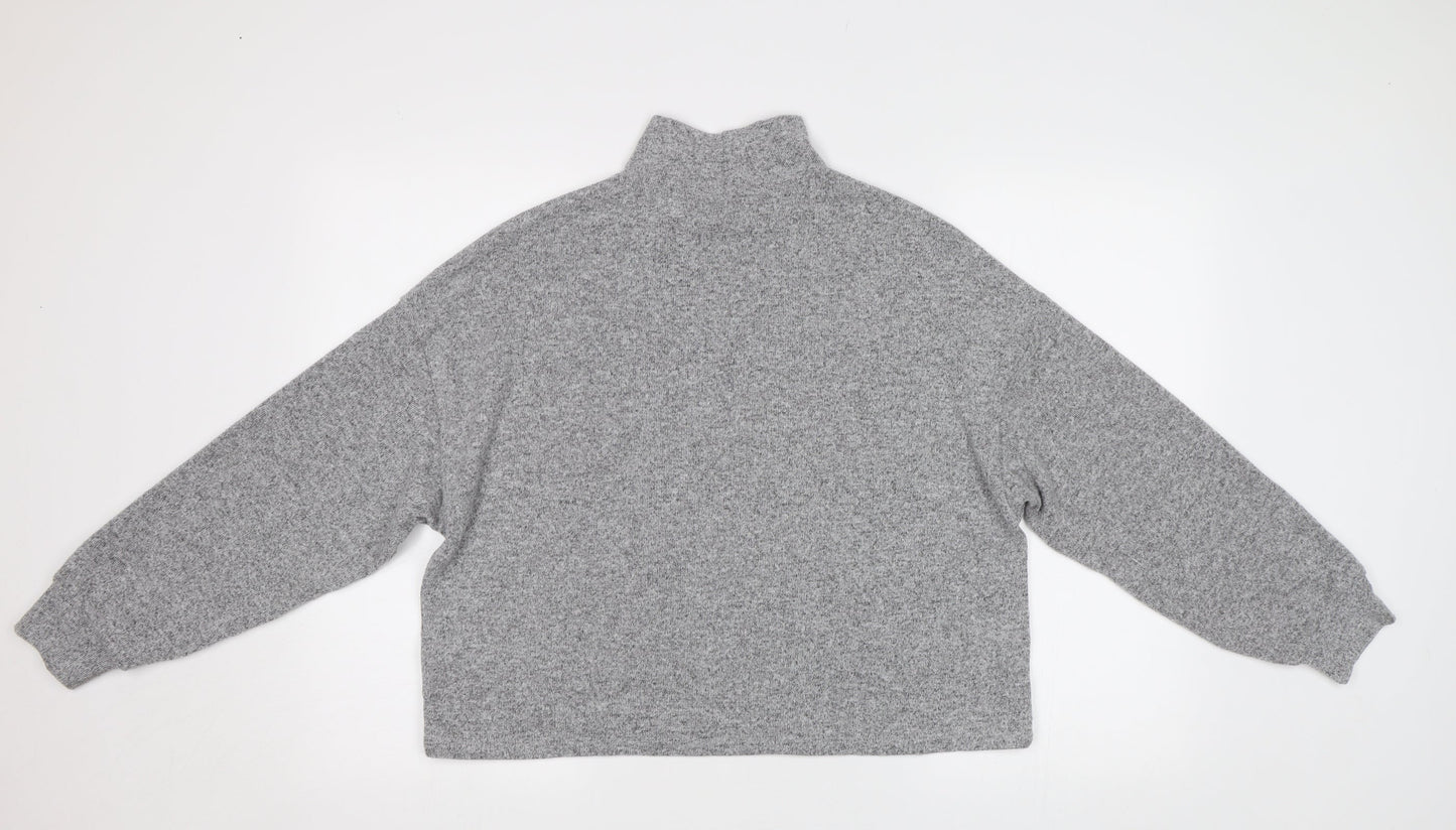 New Look Womens Grey   Pullover Jumper Size S
