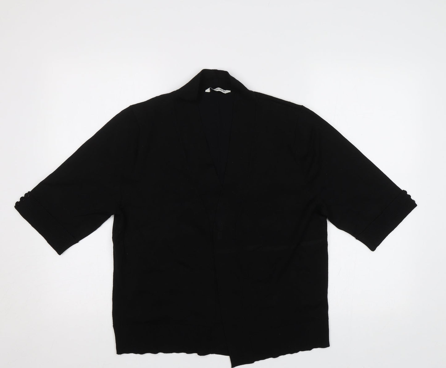 Tru Collection Womens Black   Cardigan Jumper Size M