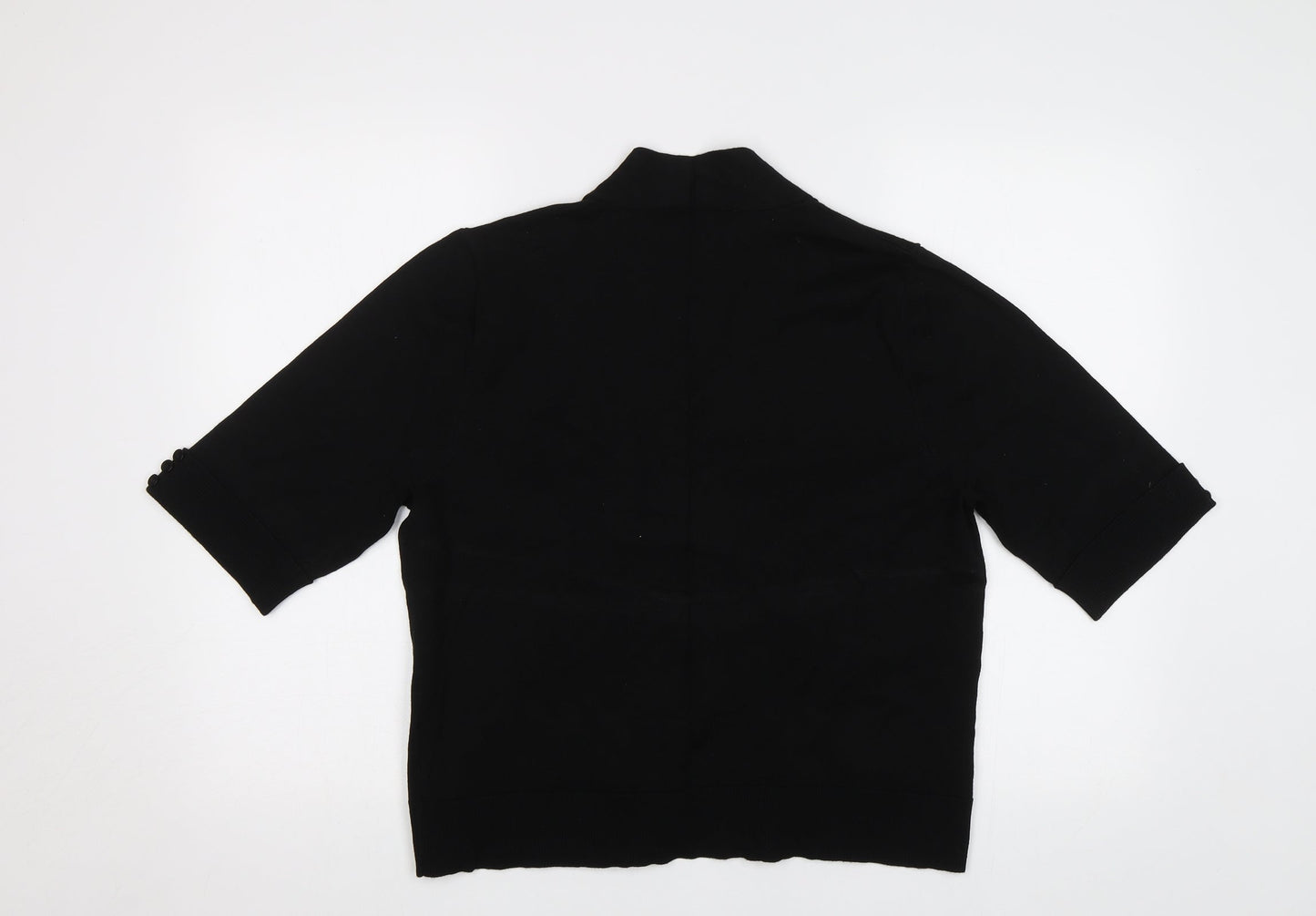 Tru Collection Womens Black   Cardigan Jumper Size M