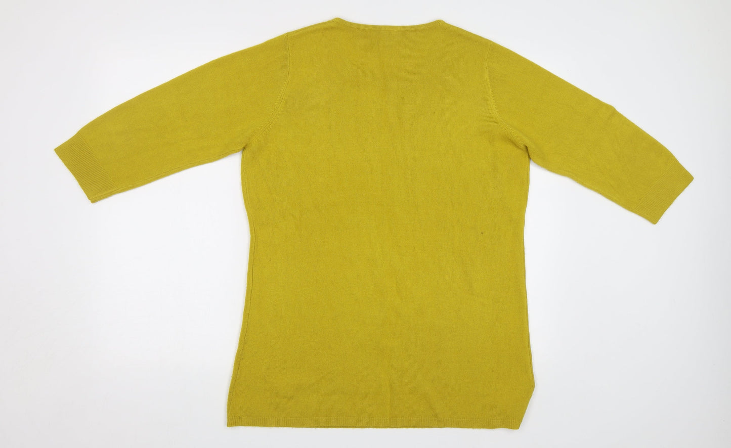 Stiock Shop Womens Yellow   Pullover Jumper Size XL