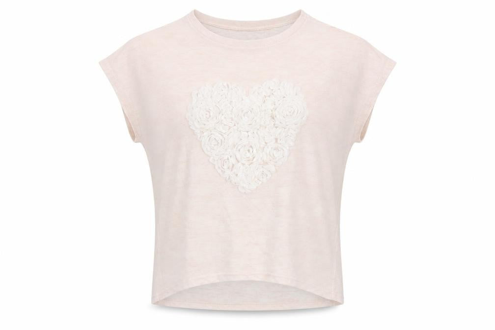 Quiz Womens Pink   Pullover Jumper Size M  - Heart