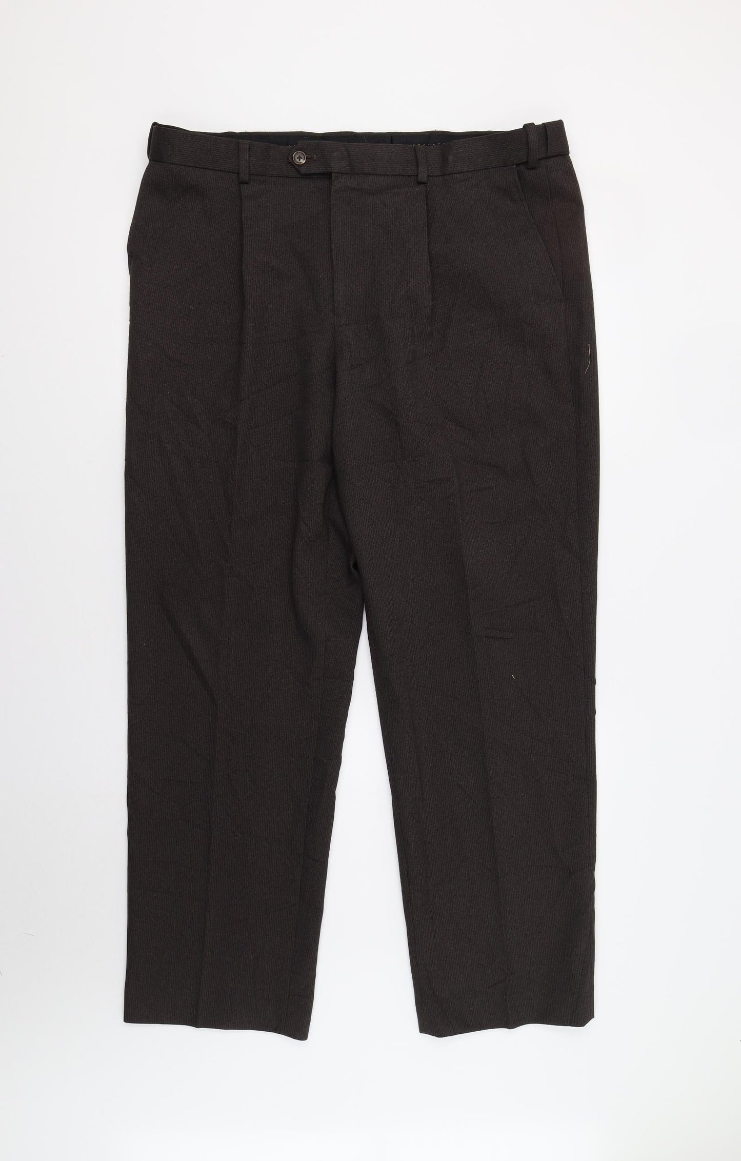 BHS Womens Brown   Trousers  Size 38 L31 in