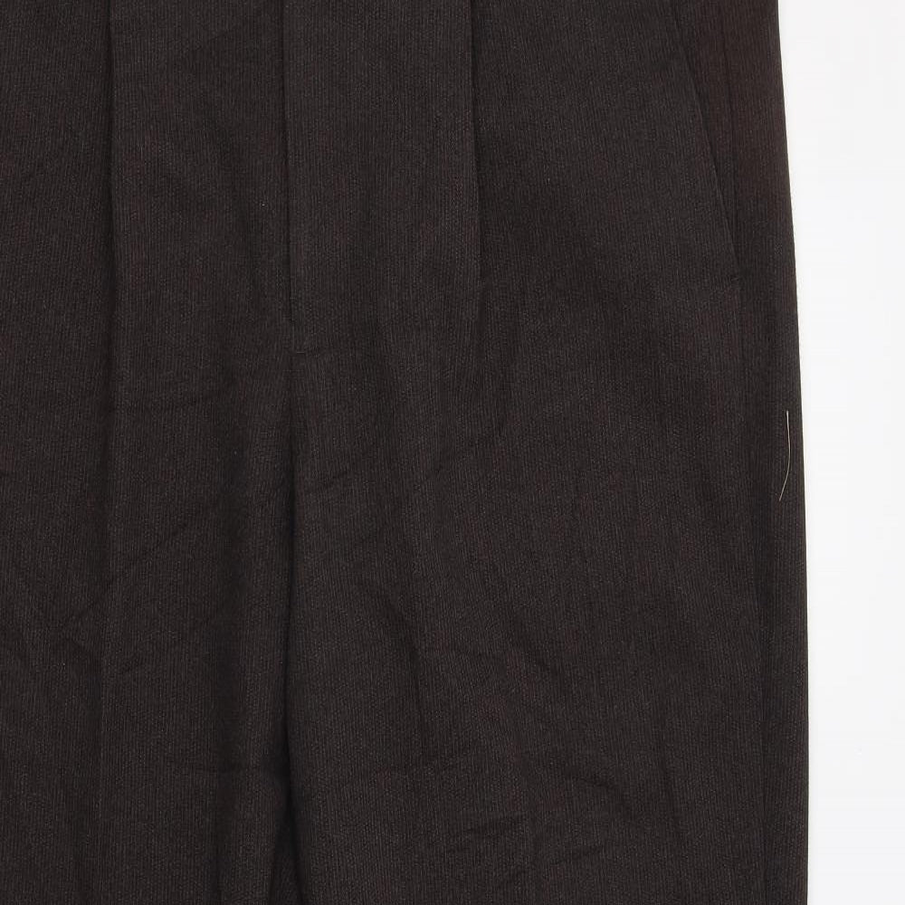 BHS Womens Brown   Trousers  Size 38 L31 in