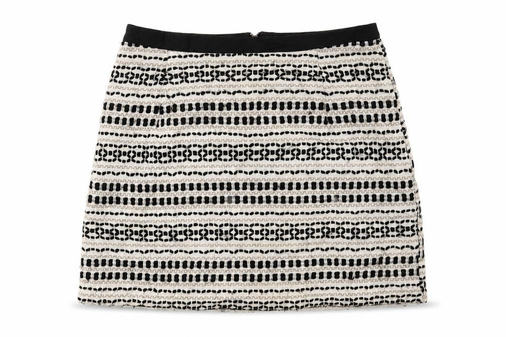 New Look Womens Multicoloured Geometric  Mini Skirt Size 8