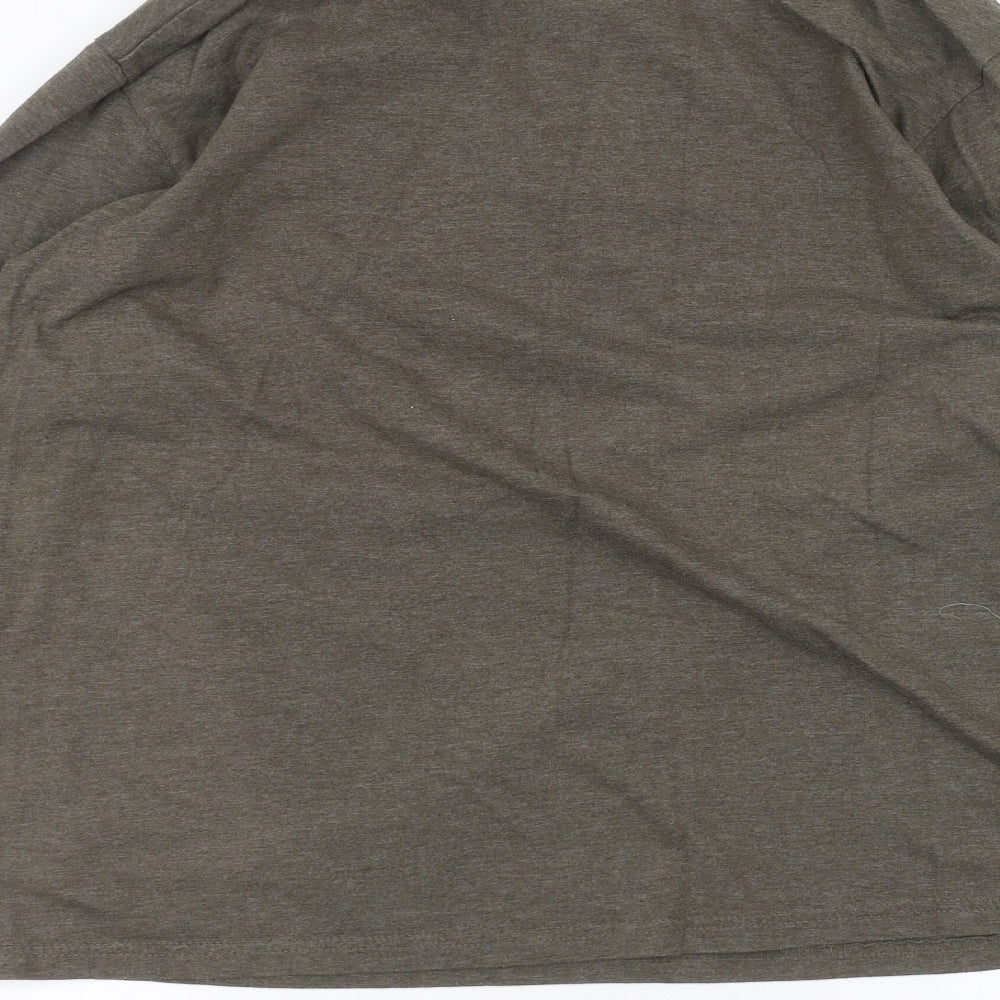 Atlas Womens Green   Basic T-Shirt Size S