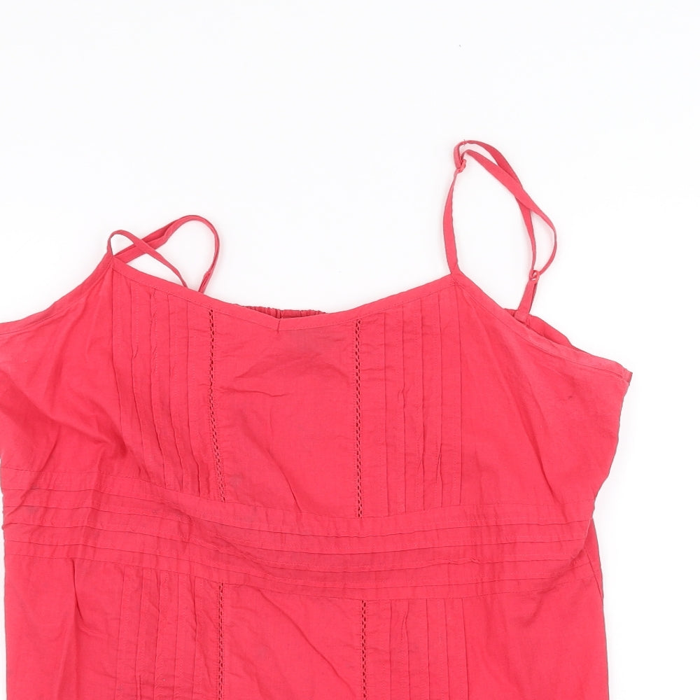 Dorothy Perkins Womens Red   Basic T-Shirt Size 16