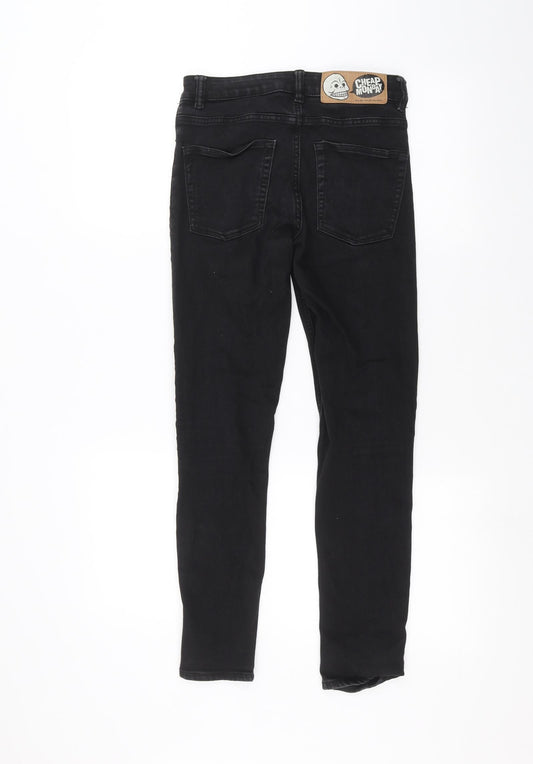 Preworn Womens Black   Skinny Jeans Size 27 in L30 in