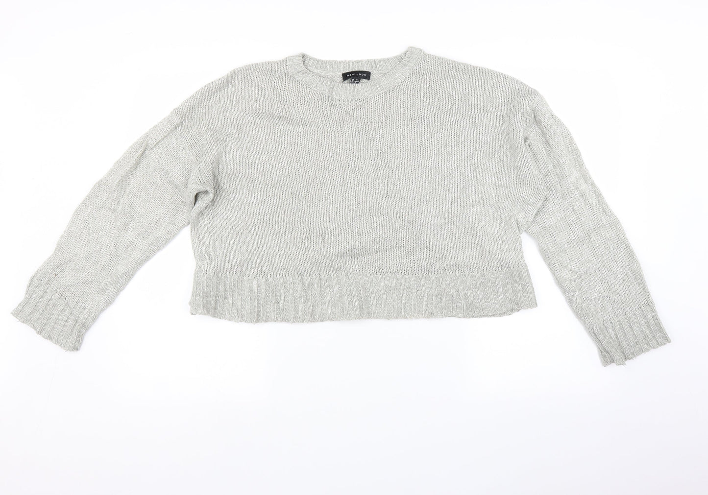 Newlook Womens Grey   Pullover Jumper Size M