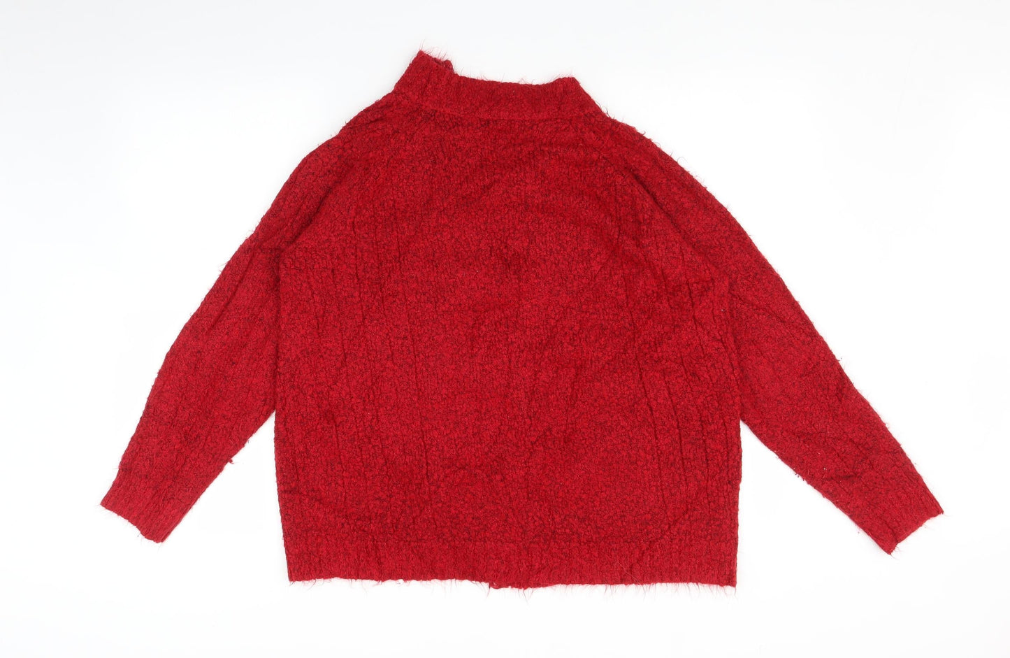 EWM Womens Red   Cardigan Jumper Size M