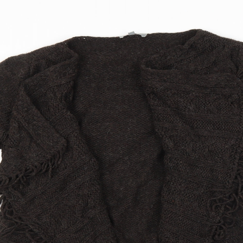 Per Una Womens Brown   Cardigan Jumper Size M