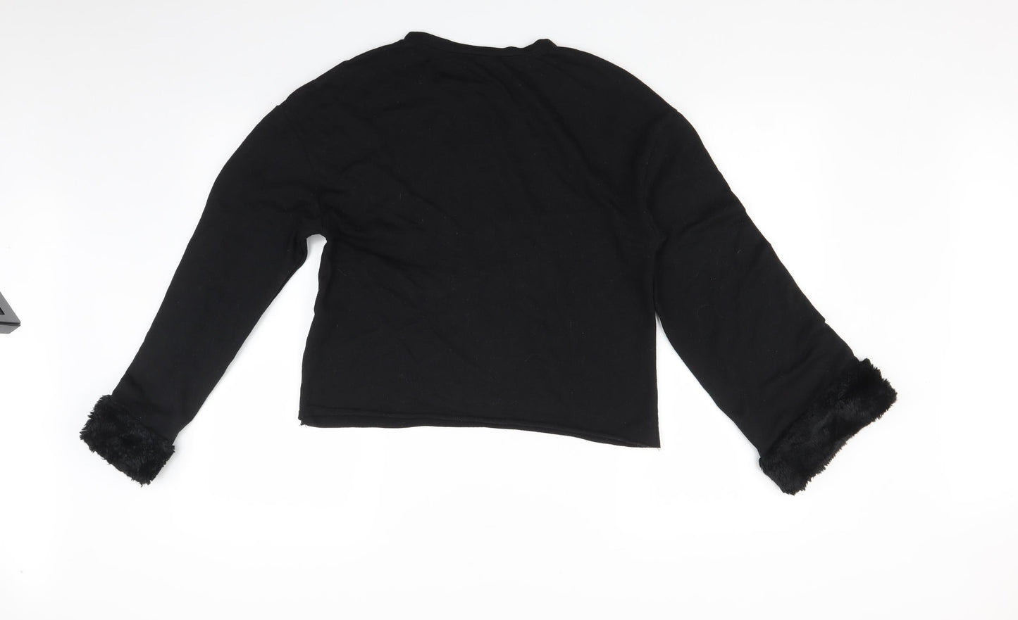 Zara Womens Black   Pullover Jumper Size S