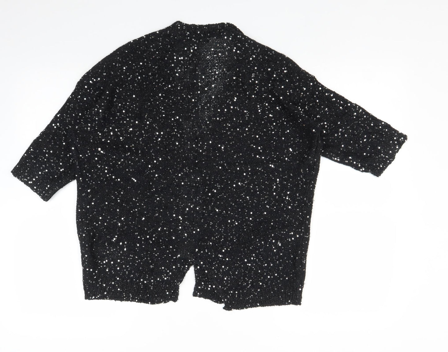 South Womens Black   Cardigan Jumper Size 10