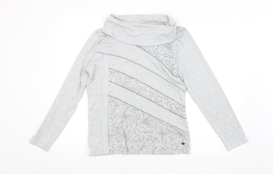 TIGI Womens Grey   Pullover Sweatshirt Size 10