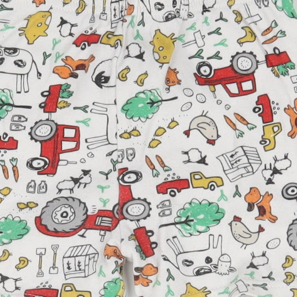 George Baby Multicoloured   Jogger Leggings Size 9-12 Months  - Farm Animals