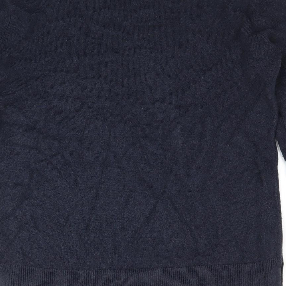Marks and Spencer Womens Blue  Knit Pullover Jumper Size 8