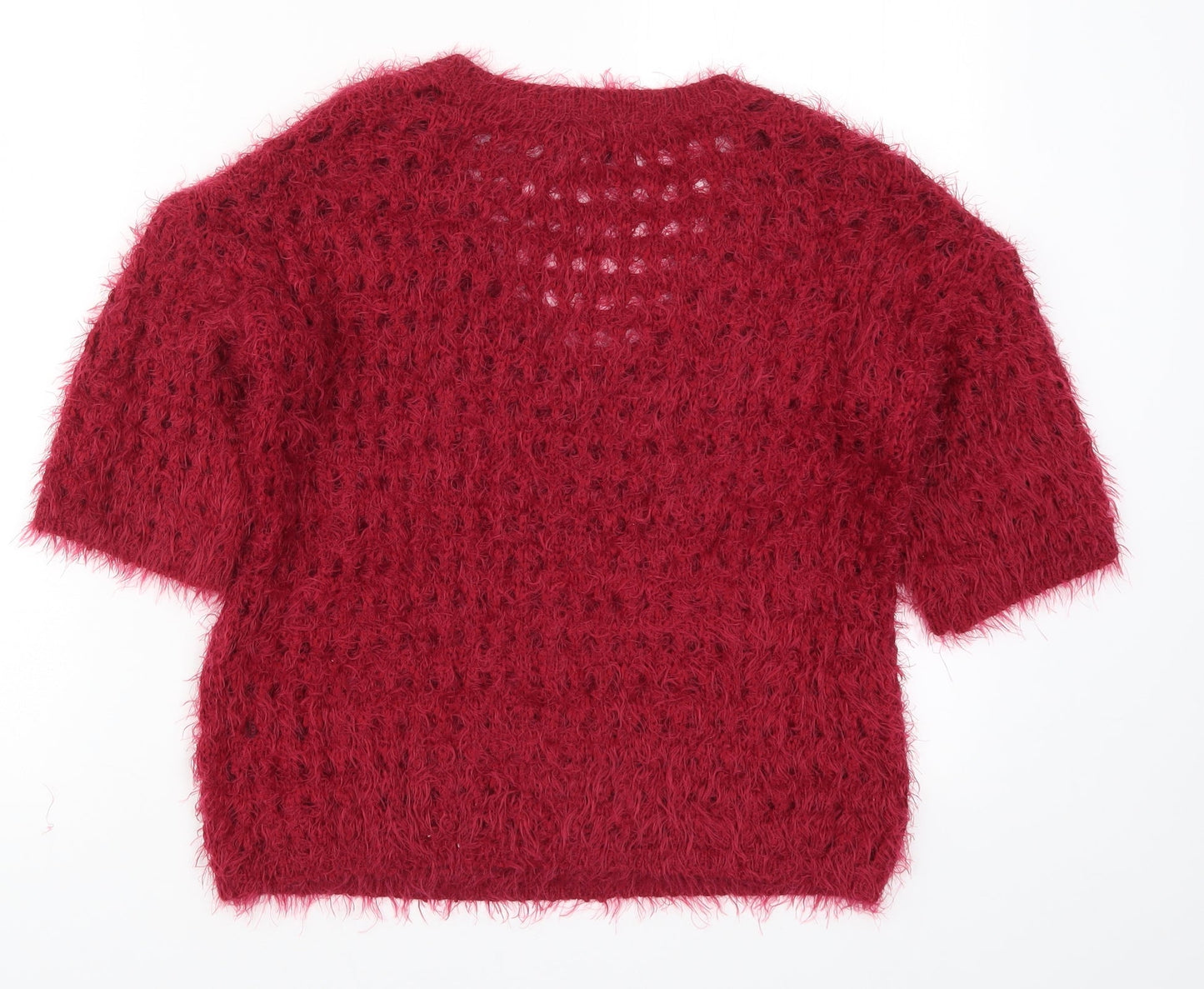 NEXT Womens Red  Knit Pullover Jumper Size S