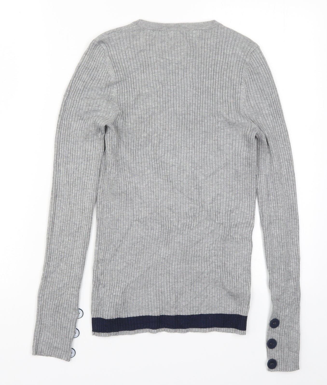 NEXT Womens Grey  Knit Pullover Jumper Size 12