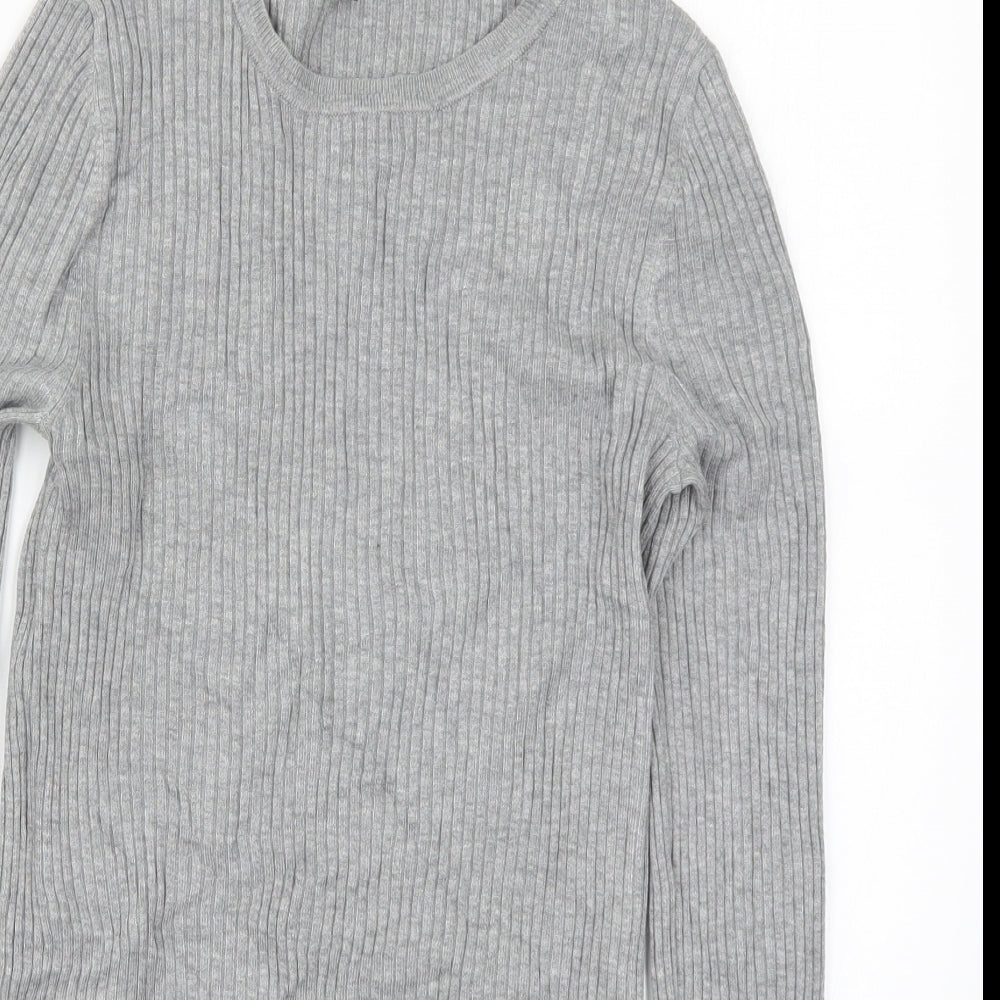 NEXT Womens Grey  Knit Pullover Jumper Size 12