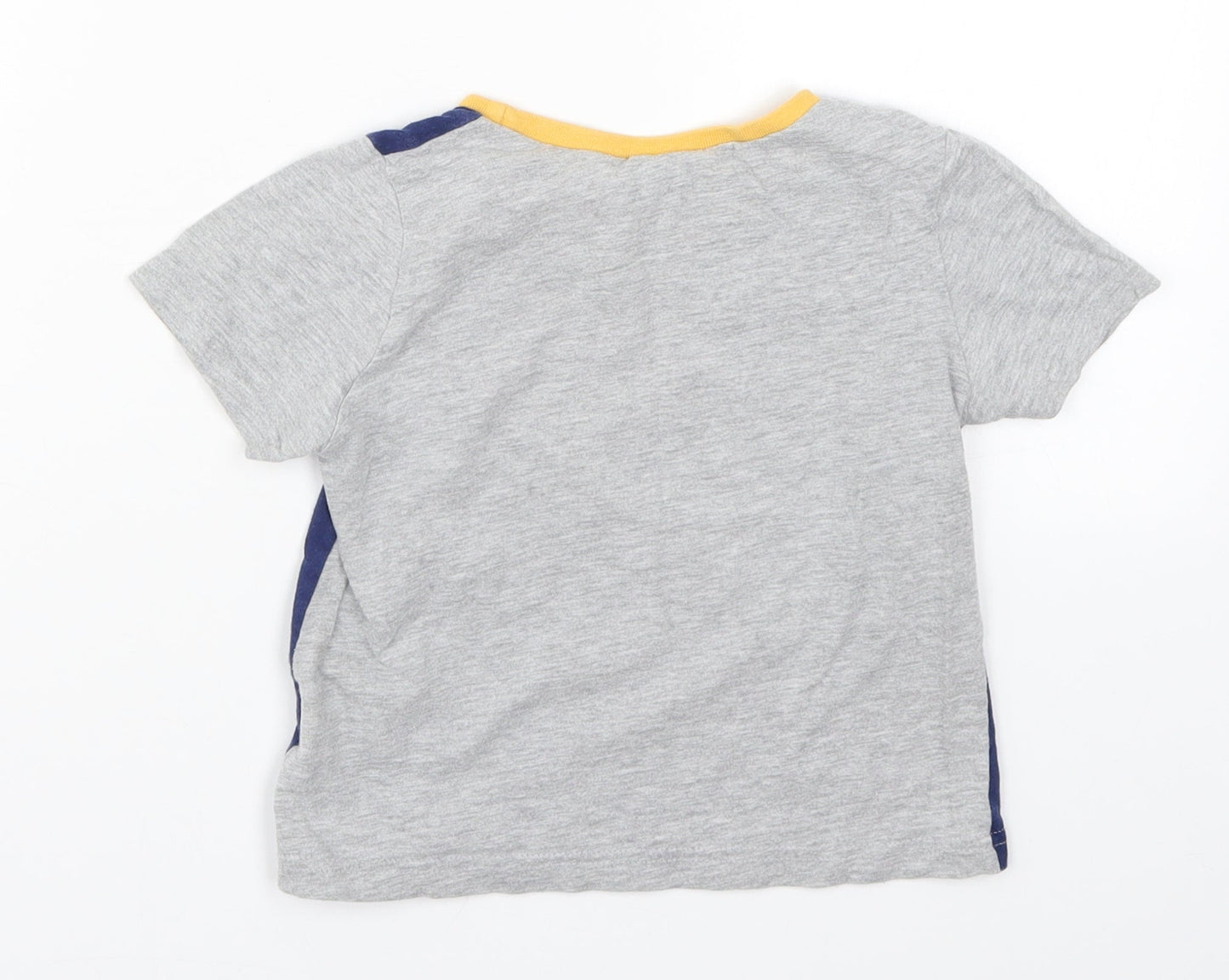 Preworn Boys Blue   Basic T-Shirt Size 3-4 Years  - Harry Potter Hogwarts