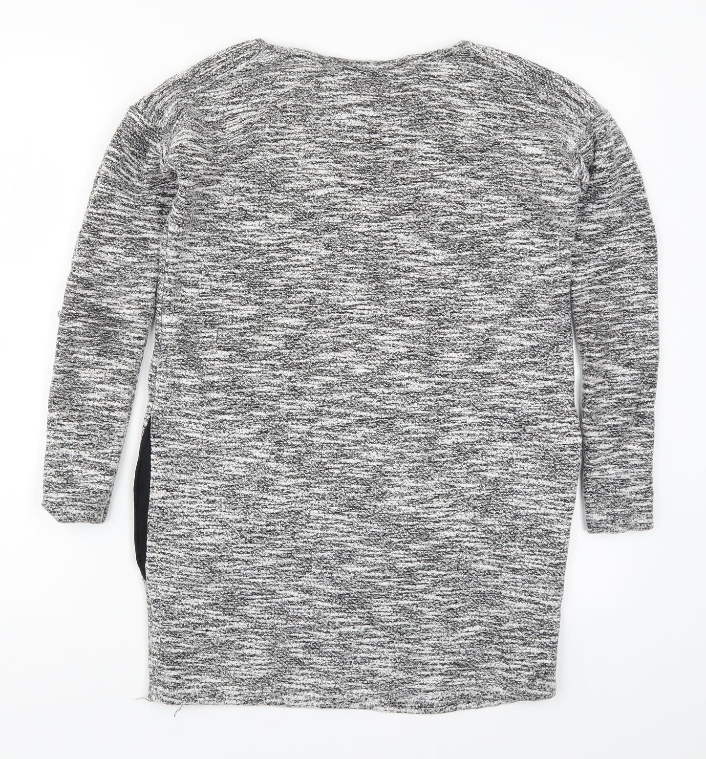 Miss Selfridge Womens Grey  Knit Pullover Jumper Size 6