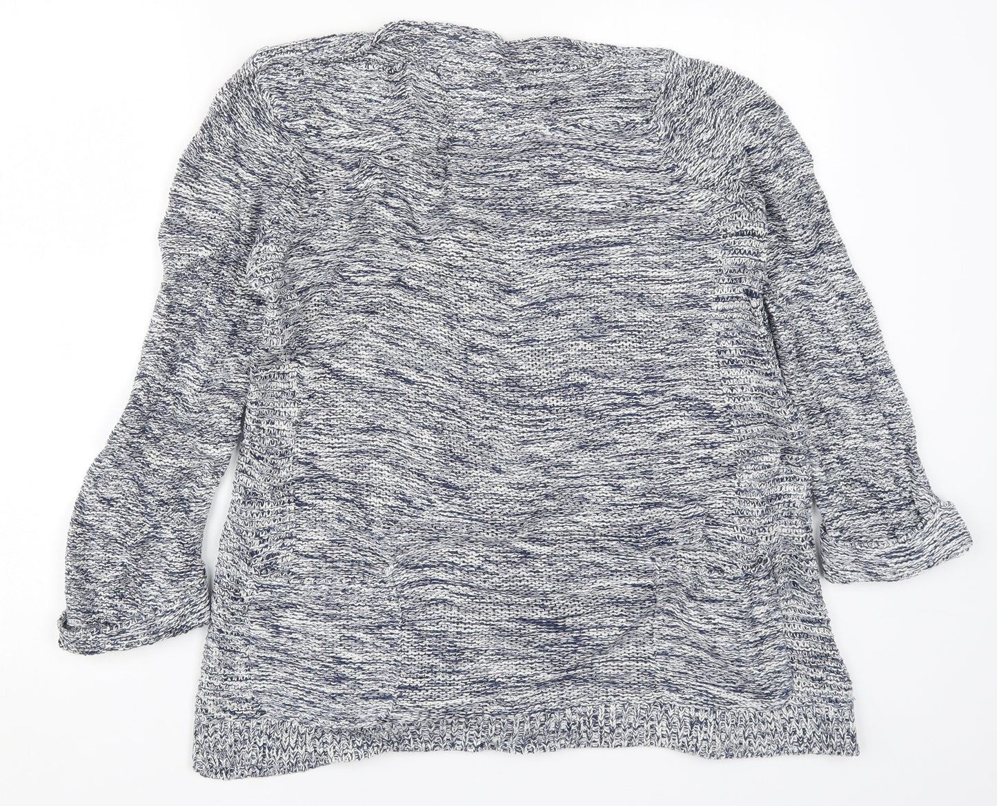 Wallis Womens Blue  Knit Pullover Jumper Size S